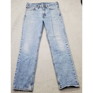 Levi's 541 Jeans Men's 32/30 Blue Denim Mid Rise Straight Fit Distressed Red Tab